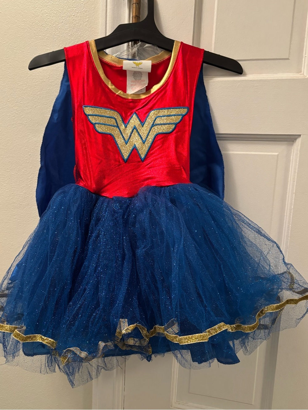 DC Wonder Woman Tutu Dress - Red, Blue & Gold
Size S